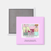 Déclenché De Victoria Secret Cartoon Magnet (Recto/Verso)