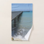 Déclencher des vagues sur la conception des quais (Serviette à main)