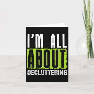 Decluttering Enthusiast Home Organizer Schoonmaak Kaart