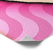 Deco Abstract mooi faces Poster (Hoek)