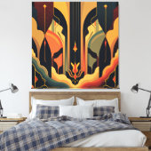 Déco abstraction (Insitu(Chambre))