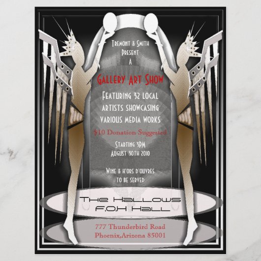 deco angels flyer (Voorkant)