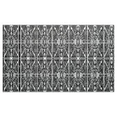 Deco Architecture Pattern, Black and White Stof (Yard (91,4 cm))