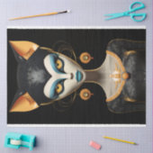 Deco Art Feline Oranje Eyes Decoupage Tissuepapier (Craft)