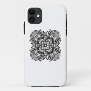 Deco Black Square geïnspireerd iPhone 11 Hoesje