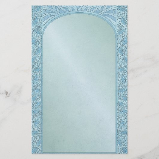 Déco bleu - Papeterie (Devant)