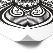 Déco Carré noir inspiré 2 (Coin)