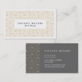 Déco Cartes de visite Seigaiha (Devant / Derrière)