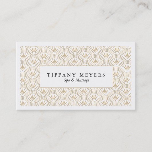 Déco Cartes de visite Seigaiha (Devant)