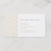 Déco Cartes de visite Seigaiha (Dos)