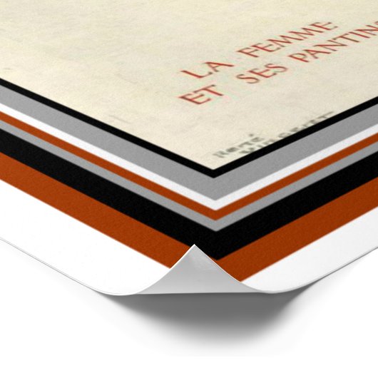 Déco Couverture pour La Vie Parisienne 16 x 20 (Coin)