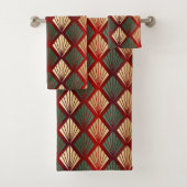 Déco de l'or rouge de Noël (En situation)