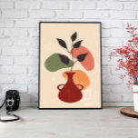Déco de maison moderne, Boho Wallart<br><div class="desc">Les couleurs tamisées et le design minimaliste font de cet imprimé un complément parfait à toute décoration moderne, boho ou d'inspiration du milieu du siècle. Imprimé sur toile de haute qualité ou sur papier-affiche, cet imprimé est sûr de faire une déclaration dans n'importe quelle pièce.</div>
