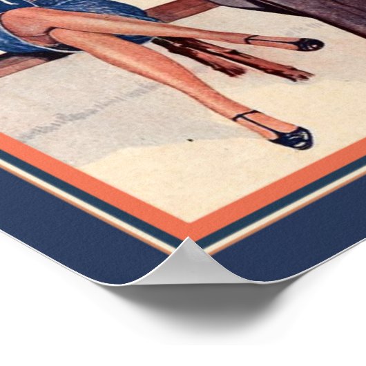 Déco des années 1920 cupide & duple (Coin)