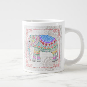 Deco Elephant Boho Style Mok