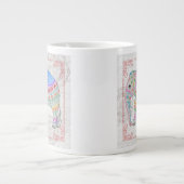 Deco Elephant Boho Style Mug (Devant)