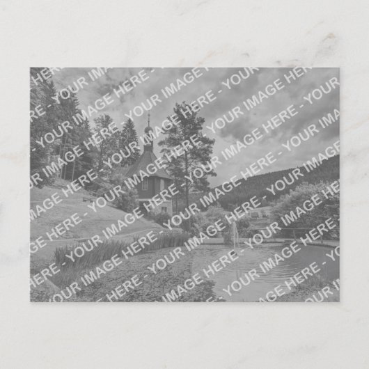 Deco - Fifties achterkaart Briefkaart (Voorkant)