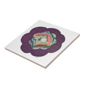 Deco Flower Tile Tegeltje (Zijkant)