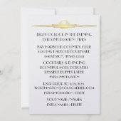 Déco Gala Contemporain Invitation (Dos)