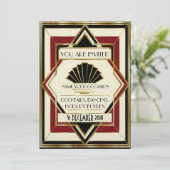 Déco Gala Contemporain Invitation (Debout devant)