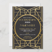 Deco Gatsby Housewarming Party (Kunst Deco Gatsby) Kaart (Voorkant)