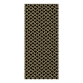 deco Gatsby Wedding Menu Art Deco 1920 (Achterkant)