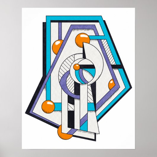 Déco géométrique Constructiviste (Devant)