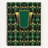 Deco Glamour Reimagined Notitieboek (Voorkant)