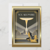 Deco Huidige Galabal 3 Uitnodiging (Voorkant)