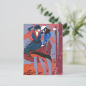 Deco Illustratie Briefkaart (Staand voorkant)