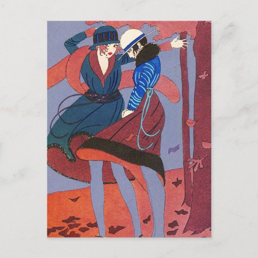 Deco Illustratie Briefkaart (Voorkant)