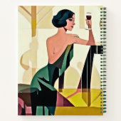 Déco Lady dans Green Modern Art Journal (Dos)