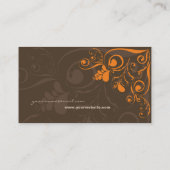 Deco laisse à nature de remous la carte rustique (Dos)