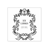  Deco Lijst Bookplate Ex Libris Bookish Rubberstempel (Afrduk)