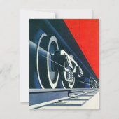 deco locomotief We hebben aankondigingen verplaat (Voorkant)