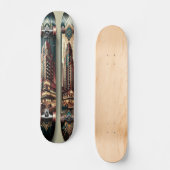 "Deco luxe hoteldek" Skateboard (Voorkant)