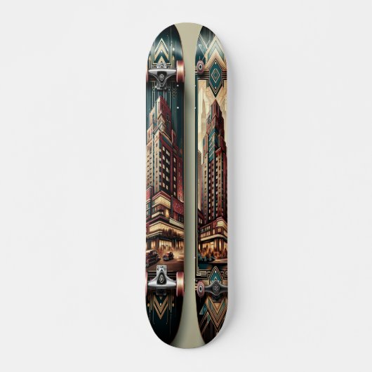 "Deco luxe hoteldek" Skateboard (Voorkant)