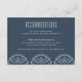 Déco Mariage de St Jacques Carte d'hébergement - B (Devant)