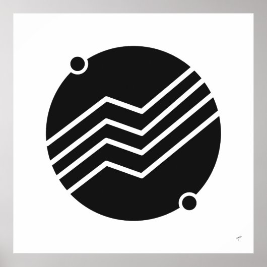 Deco Medallion - Poster (Voorkant)