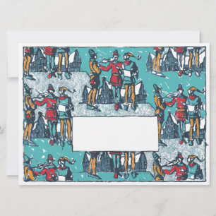 Deco Medieval Carolers uit 1920