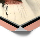 Deco-meisje uit 1920 poster (Hoek)