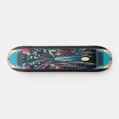 "Deco Metropolis Deck" Skateboard (Horizontaal)