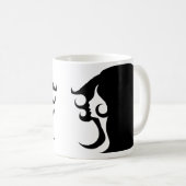 Déco Mod femme café Mug (Devant droit)