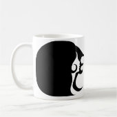 Déco Mod femme café Mug (Gauche)