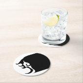 Deco Mod Vrouw Papier Onderzetter (Insitu)