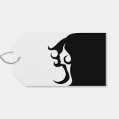 Deco Mod Woman Cadeaulabel (Achterkant Horizontaal)