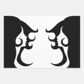 Deco Mod Woman Inpakpapier Vel (Voorkant 2)