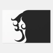 Deco Mod Woman Inpakpapier Vel (Voorkant)