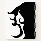 Deco Mod Woman Notitieboek (Achterkant)