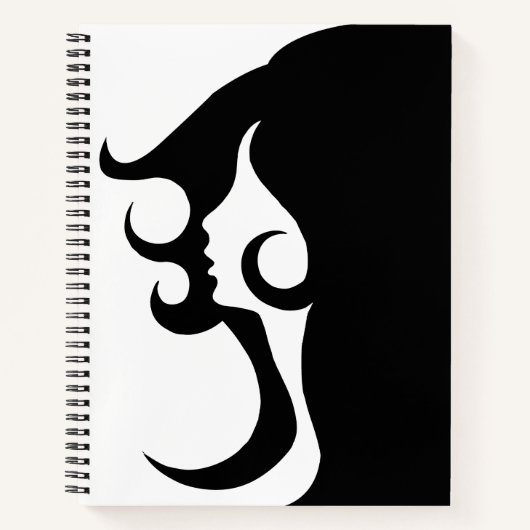 Deco Mod Woman Notitieboek (Voorkant)